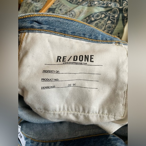 RE/DONE Low Rider Jean Midi Skirt with a Low-Slung Waist, Size 27 worn once - Picture 6 of 9